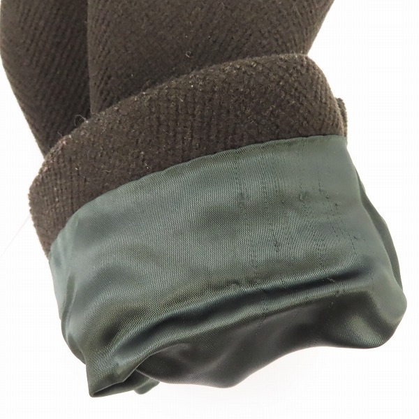 実際に弊社で買取させて頂いたGIORGIO ARMANI/ジョルジオアルマーニ ウール カシミア混 ロングコート/40の画像 6枚目