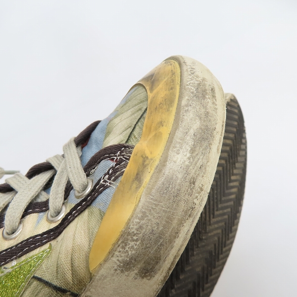 実際に弊社で買取させて頂いたGOLDEN GOOSE/ゴールデングース FRANCY/フランシー サイドジップ ハイカットスニーカー/41の画像 9枚目