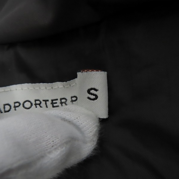 実際に弊社で買取させて頂いたHEAD PORTER PLUS/ヘッドポータープラス ナイロンジャケット/Sの画像 6枚目