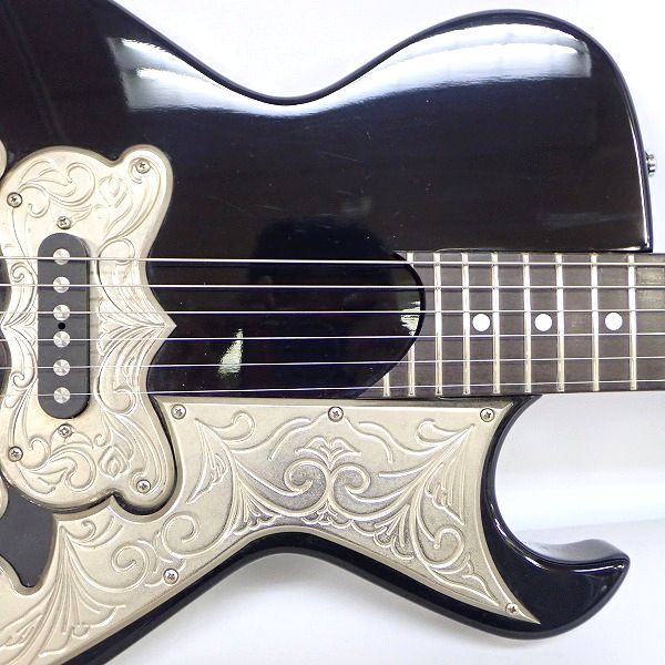 実際に弊社で買取させて頂いた★【難有り】ESP/イーエスピー KⅡ-350 吉川晃司モデル エレキギター ハードケース付の画像 4枚目