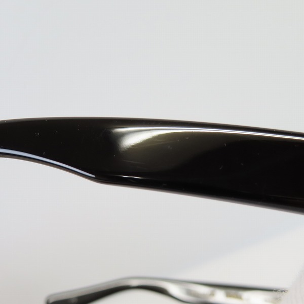 実際に弊社で買取させて頂いたOLIVER GOLDSMITH/オリバーゴールドスミス CELLULOID CONSUL 度入り 眼鏡 メガネフレームの画像 8枚目