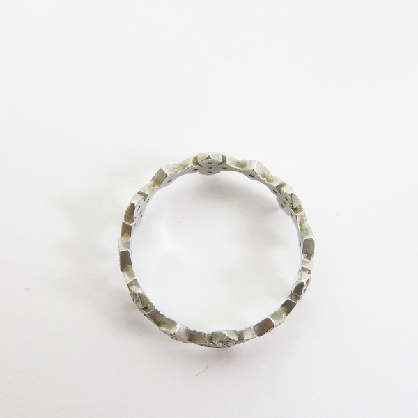 実際に弊社で買取させて頂いたLoree Rodkin/ローリーロドキン PT950 PRINCESS CROSS BEZEL リングwダイヤ/13号の画像 2枚目