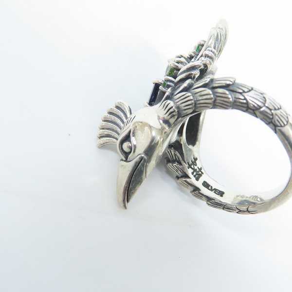 実際に弊社で買取させて頂いた【ギャラ付】Bloody Mary/ブラッディマリー EVE Phantom/イブ ファントム 幻 リング/指輪 11号の画像 5枚目