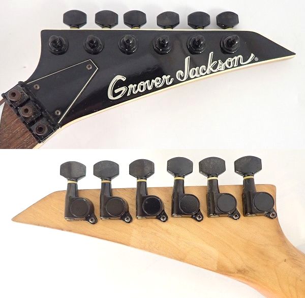 実際に弊社で買取させて頂いた★【弦無し】Grover Jackson/ジャクソン King V エレキギターの画像 2枚目