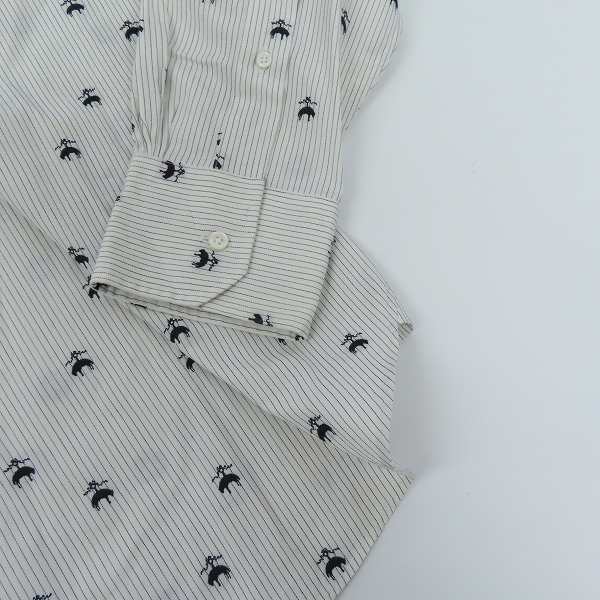 実際に弊社で買取させて頂いたBLACK FLEECE by Brooks Brothers/ブラックフリース ブルックスブラザーズ ロゴ長袖シャツ/BB3の画像 5枚目