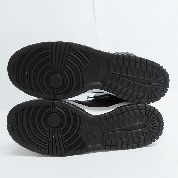 実際に弊社で買取させて頂いた【未使用】NIKE/ナイキ×FRAGMENT DESIGN/フラグメントデザイン DUNK HI/F ダンクハイ 北京 DJ0382-600/26.0の画像 3枚目