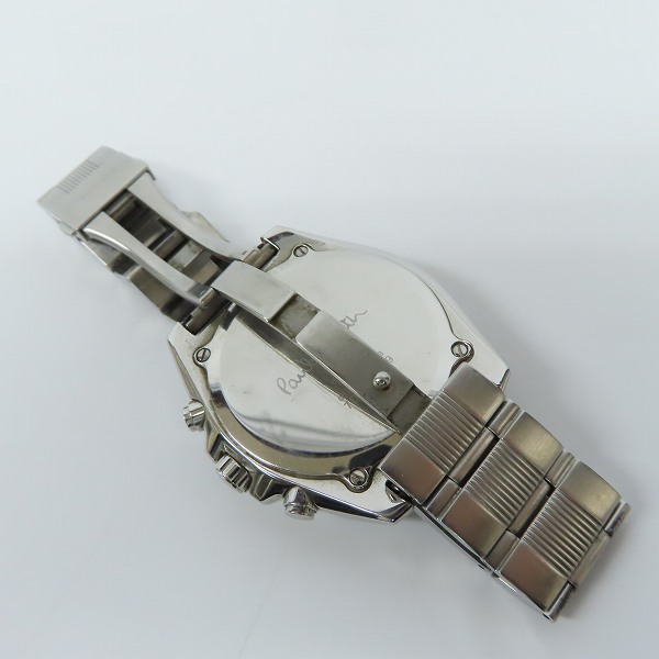 実際に弊社で買取させて頂いたPaulSmith/ポールスミス クロノグラフ クォーツ腕時計 0520-S092388の画像 3枚目