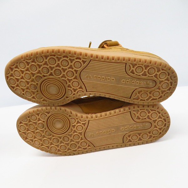実際に弊社で買取させて頂いたadidas/アディダス FORUM LOW atmos WHEAT フォーラムロー アトモス GX3953/26.0の画像 2枚目