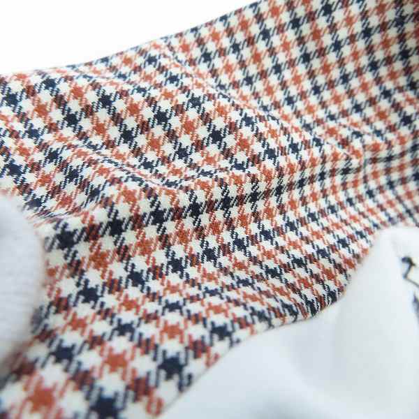 実際に弊社で買取させて頂いたBLACK FLEECE by Brooks Brothers/ブルックスブラザーズ チェック 3Bテーラードジャケット ブラウン/BB3の画像 5枚目