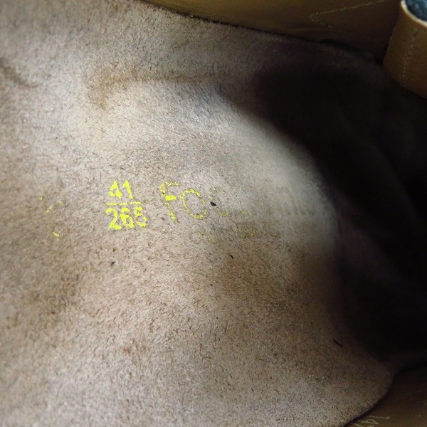 実際に弊社で買取させて頂いたBIRKENSTOCK/ビルケンシュトック PASADENA/パサデナ ブラック シューズ 405191/41の画像 6枚目