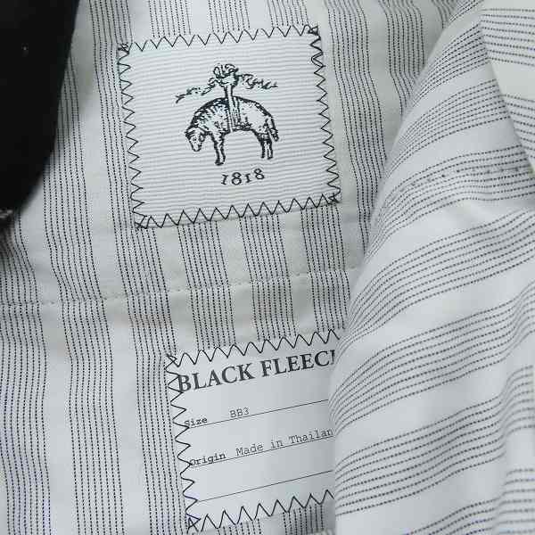 実際に弊社で買取させて頂いたBLACK FLEECE by Brooks Brothers/ブラックフリース ブルックスブラザーズ ウールチェックパンツ 黒白/BB3の画像 2枚目