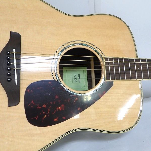 実際に弊社で買取させて頂いた★YAMAHA/ヤマハ FG830 アコースティックギター/アコギの画像 5枚目