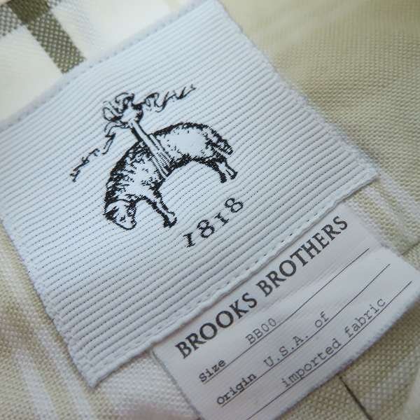 実際に弊社で買取させて頂いたBLACK FLEECE by Brooks Brothers/ブルックスブラザーズ チェック B.D.シャツ/BB00の画像 2枚目