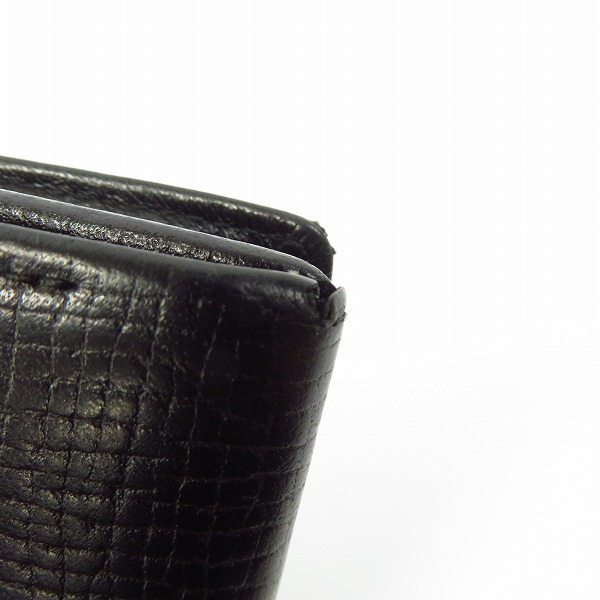 実際に弊社で買取させて頂いたBURBERRY/バーバリー 二つ折り 長財布/ウォレット シボレザーの画像 7枚目