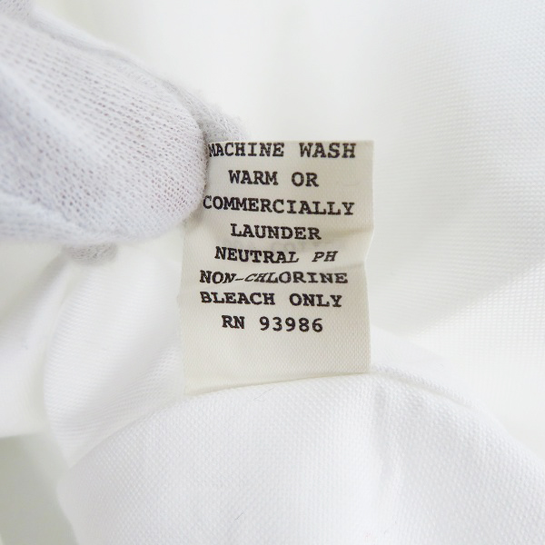 実際に弊社で買取させて頂いたBLACK FLEECE by Brooks Brothers/ブラックフリース バイ ブルックスブラザーズ 長袖ホリゾンタルカラーシャツ/BB3の画像 4枚目