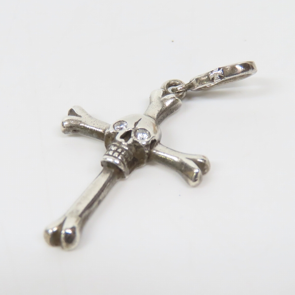 実際に弊社で買取させて頂いたLoree Rodkin/ローリーロドキン スカル クロスチャーム