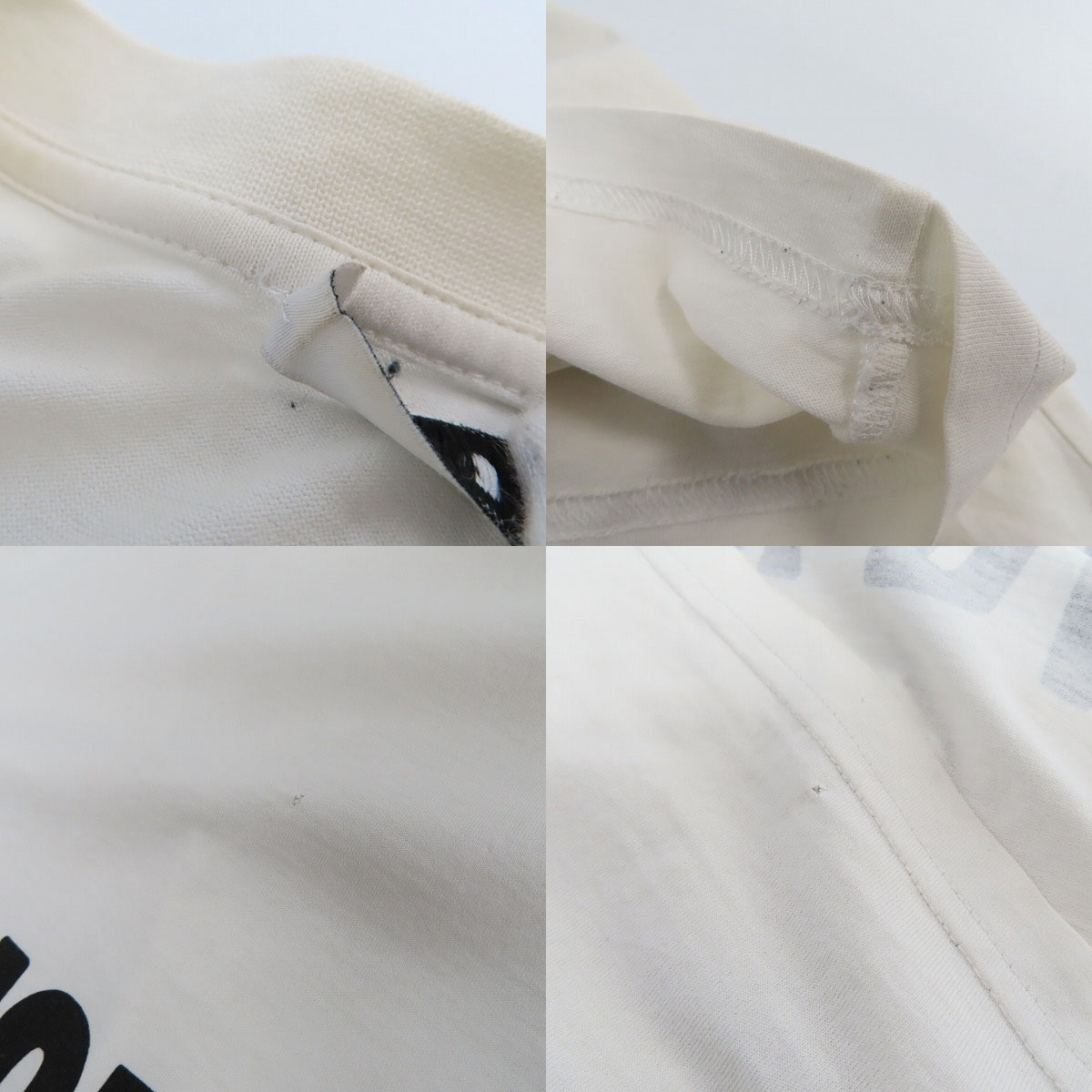 実際に弊社で買取させて頂いたGIVENCHY/ジバンシィ ロゴプリント 半袖Tシャツ 17P 7701 484/Sの画像 7枚目