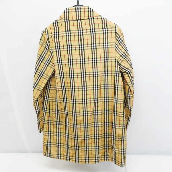 実際に弊社で買取させて頂いたBurberry BLUE LABEL/バーバリー ブルーレーベル ノバチェック スプリングコート/38の画像 1枚目