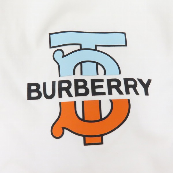 実際に弊社で買取させて頂いたBURBERRY/バーバリー ワンポイント TBロゴTシャツ 8032186/XLの画像 5枚目