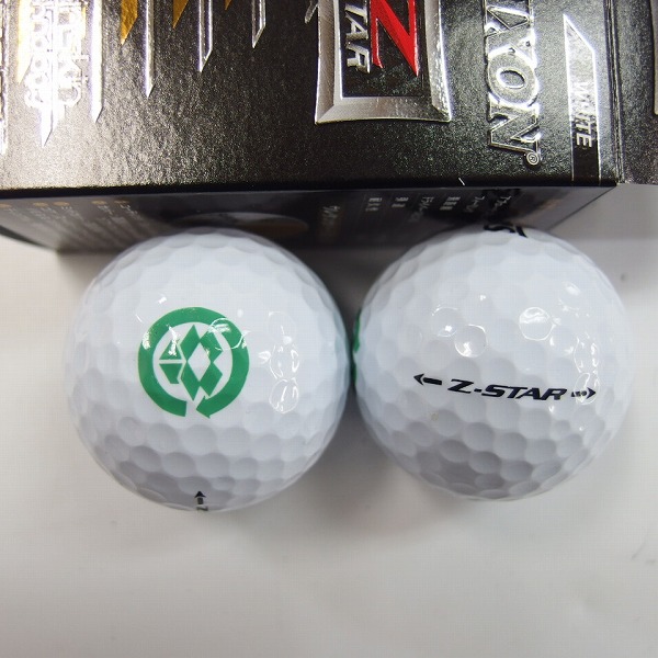 実際に弊社で買取させて頂いた【未使用/オウンネーム入】Titleist HVC SOFT FEEL/SRIXON ZSTAR等 ゴルフボール 1ダース+2スリーブの画像 2枚目