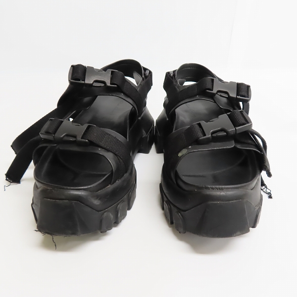 実際に弊社で買取させて頂いたRick Owens/リックオウエンス Tractor Sandal/トラクターサンダル RU19S2815 LBOCW/36