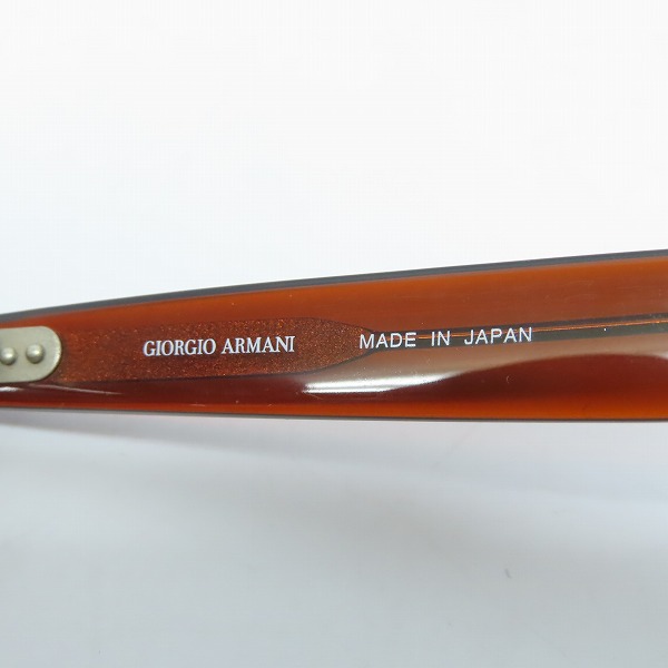 実際に弊社で買取させて頂いたGIORGIO ARMANI/ジョルジオアルマーニ メガネフレーム GA-2051Jの画像 4枚目