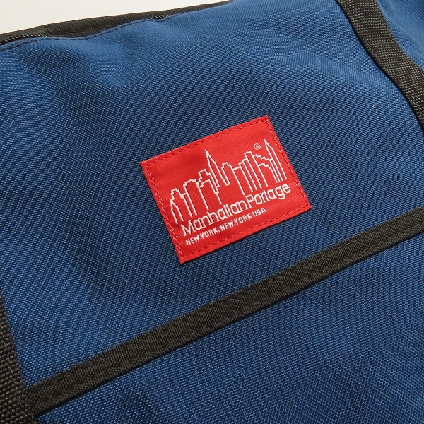 実際に弊社で買取させて頂いたManhattan Portage/マンハッタンポーテージ メッセンジャーバッグ ダークブルー系の画像 4枚目