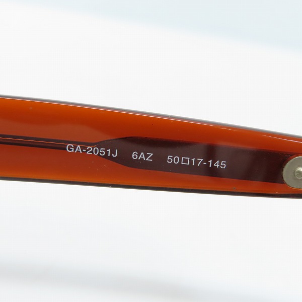 実際に弊社で買取させて頂いたGIORGIO ARMANI/ジョルジオアルマーニ メガネフレーム GA-2051Jの画像 5枚目