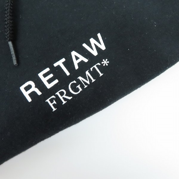 実際に弊社で買取させて頂いたretaW×FRAGMENT design/リトゥ×フラグメントデザイン サークルロゴ プルオーバーパーカー/Lの画像 7枚目
