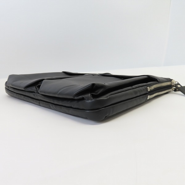 実際に弊社で買取させて頂いたHEAD PORTER/ヘッドポーター フェイクレザー2way クラッチバッグ/ショルダーバッグの画像 2枚目