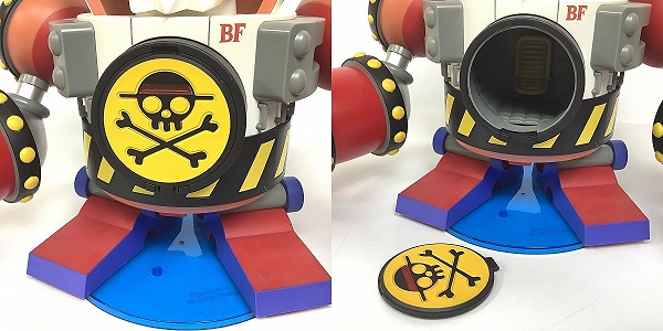 実際に弊社で買取させて頂いたバンプレスト ONE PIECE GIGAワールドコレクタブルフィギュア フランキー将軍【箱なし】の画像 2枚目