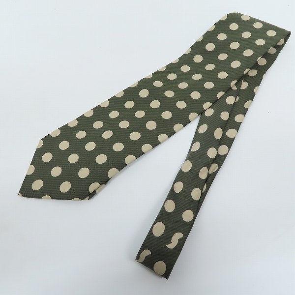 実際に弊社で買取させて頂いたGIORGIO ARMANI/ジョルジオアルマーニ CRAVATTE ドット柄 シルク ネクタイ 