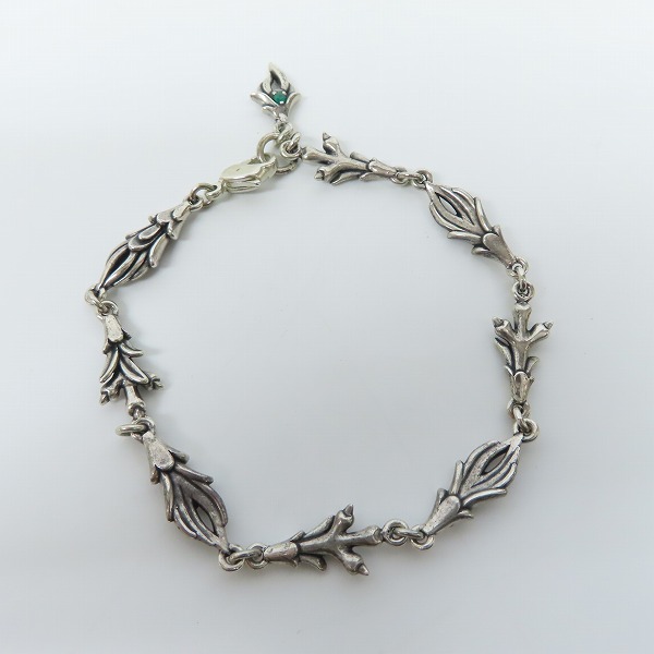 実際に弊社で買取させて頂いた【ギャラ付】Bloody Mary/ブラッディマリー Ties ブレスレット - 絆 -ｗ/エメラルドの画像 3枚目