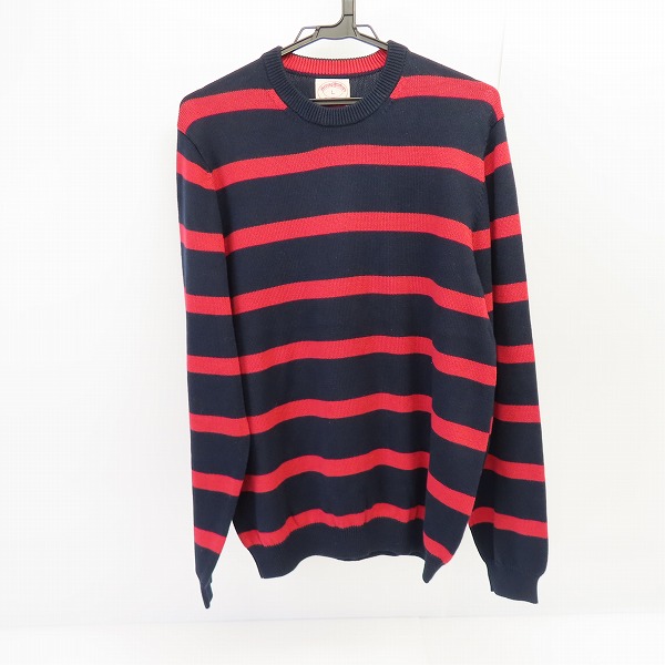 実際に弊社で買取させて頂いたBrooks Brothers/ブルックスブラザーズ ボーダー ニット L