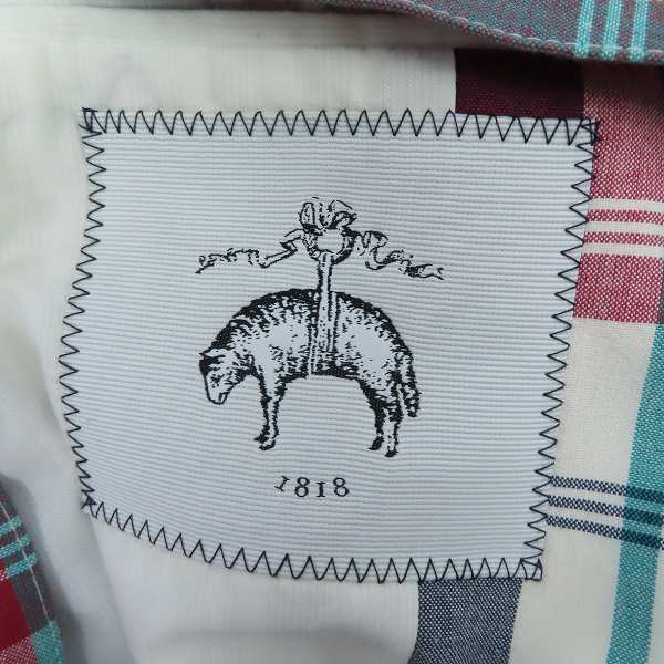 実際に弊社で買取させて頂いたBLACK FLEECE by Brooks Brothers/ブラックフリース ブルックスブラザーズ  パステルカラーブルゾン/BB3の画像 3枚目