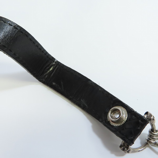 実際に弊社で買取させて頂いたDEAL DESIGN/ディールデザイン スカルコンチョ ベルトループ キーホルダーの画像 7枚目