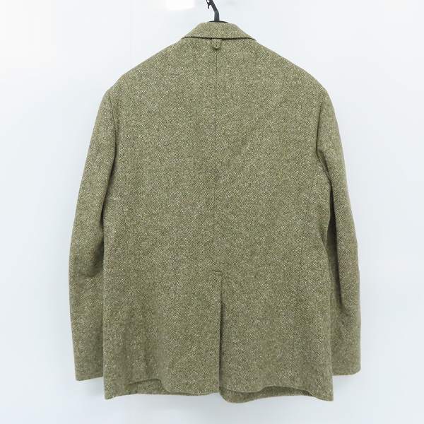 実際に弊社で買取させて頂いたBLACK FLEECE by Brooks Brothers/ブラックフリース ブルックスブラザーズ ツイード3Bジャケット カーキ系/BB3の画像 1枚目