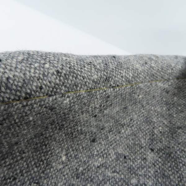 実際に弊社で買取させて頂いたBLACK FLEECE by Brooks Brothers/ブラックフリース ブルックスブラザーズ ツイード3Bジャケット グレー/BB3の画像 5枚目