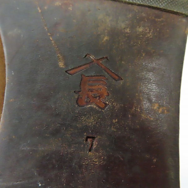 実際に弊社で買取させて頂いたUNITED ARROWS/ユナイテッドアローズ×三陽山長 別注 ブーツ サイドゴア/7の画像 5枚目