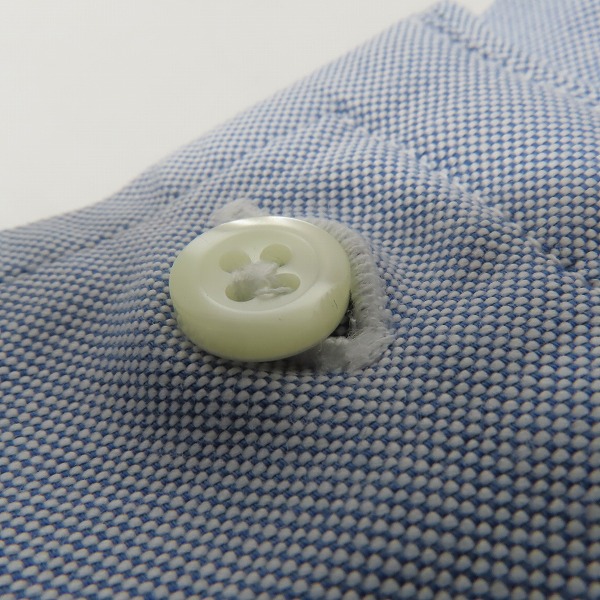 実際に弊社で買取させて頂いたBrooks Brothers/ブルックスブラザーズ 長袖 B.D.シャツ ブルー系 16.5-33の画像 4枚目