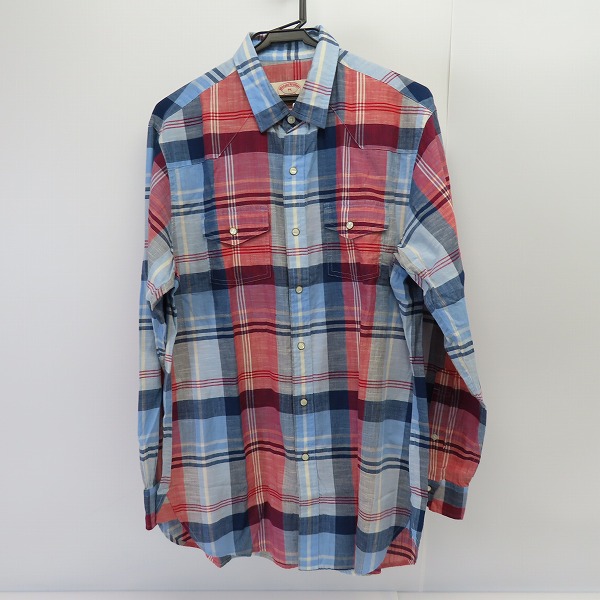 実際に弊社で買取させて頂いた【未使用】Brooks Brothers/ブルックスブラザーズ チェックシャツ M