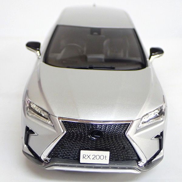 実際に弊社で買取させて頂いた京商/KYOSHO samurai/サムライ 1/18 LEXUS/レクサス RX200t F SPORT シルバー KSR18014Sの画像 1枚目