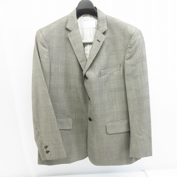 実際に弊社で買取させて頂いたBLACK FLEECE by Brooks Brothers/ブラックフリース ブルックスブラザーズ チェック3Bジャケット/BB4