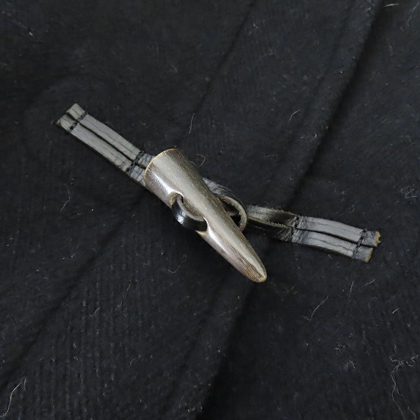 実際に弊社で買取させて頂いたBURBERRY LONDON/バーバリーロンドン ジップ ダッフルコート 40の画像 7枚目