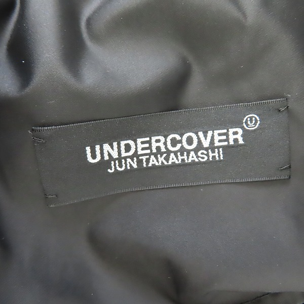 実際に弊社で買取させて頂いたUNDERCOVER/アンダーカバー ナイロン モッズコートUCY9304/3の画像 2枚目