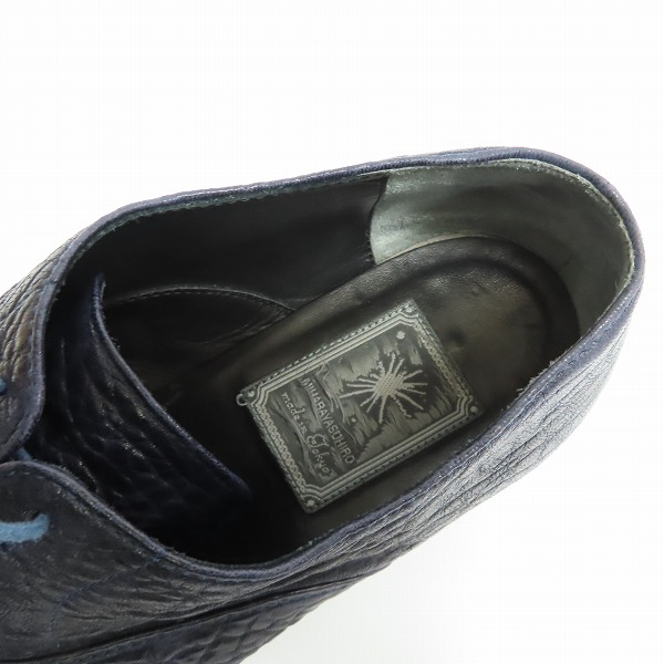 実際に弊社で買取させて頂いたMIHARA YASUHIRO/ミハラヤスヒロ ウイングチップ ブローグシューズ 27.5の画像 4枚目