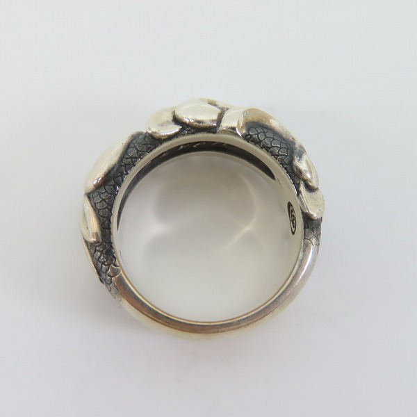 実際に弊社で買取させて頂いた【ギャラ付】Bloody Mary/ブラッディマリー ネプチューンリング 21号の画像 4枚目