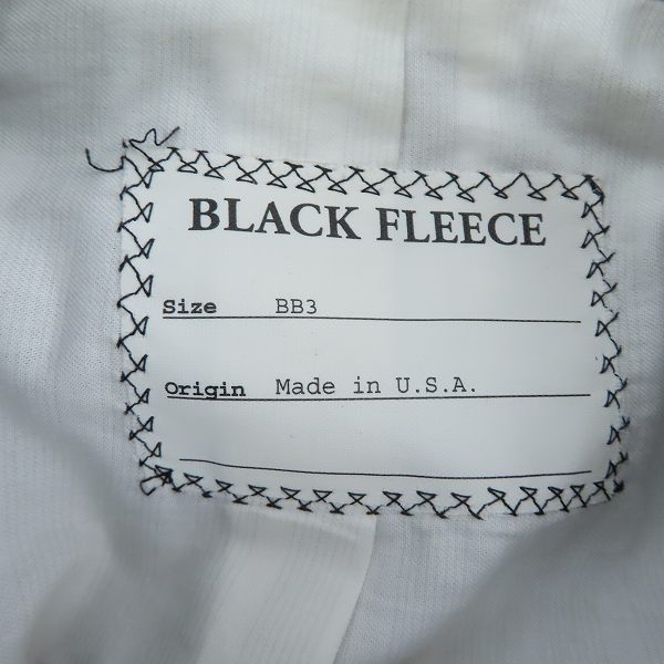 実際に弊社で買取させて頂いたBLACK FLEECE by Brooks Brothers/ブラックフリース ブルックスブラザーズ チェック3Bテーラードジャケット USA製/BB3の画像 2枚目