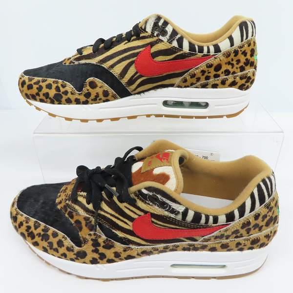 実際に弊社で買取させて頂いた【未使用】NIKE/ナイキ×ATMOS/アトモス AIR MAX 1/エアマックス1 DLX ANIMAL PACK 2.0 AQ0928-700/29.0の画像 3枚目