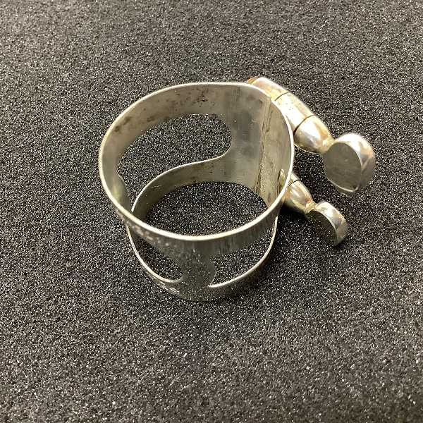 実際に弊社で買取させて頂いたSELMER/セルマー アルトサックス用 メタルキャップ/リガチャーの画像 6枚目